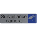Plaque adhésive Surv-eillance camera FR/ Pce
