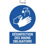 Pann. Adh. désinfect-ion obligatoire FR/ Pce