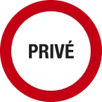 Non adhesive PP panel Private 20 cm/ Pc.