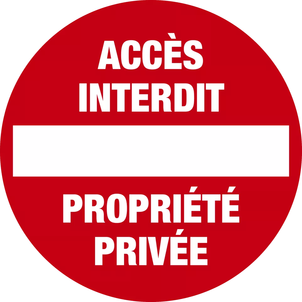 Non adhesive PP panel No access...