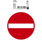 Adhesive vinyl pictogram Direction prohibited 10 cm/ Pc.