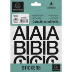 Pack of adhesive letters...