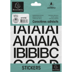 Pack of adhesive letters...