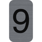 Zelfklevend deurbordje...