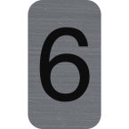 Zelfklevend deurbordje...