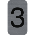 Zelfklevend deurbordje...