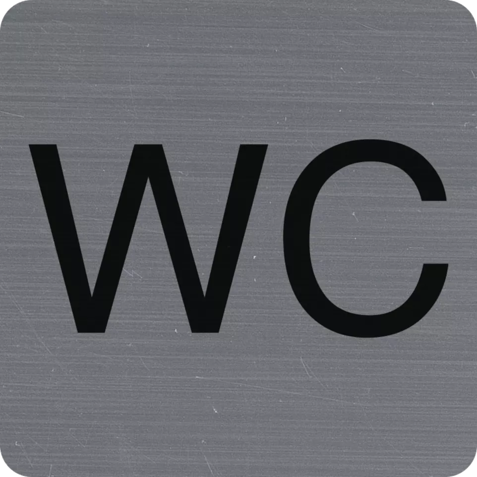 Plaque adhésive WC-/ Pce