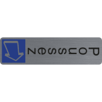 Sign adhesive aluminium...