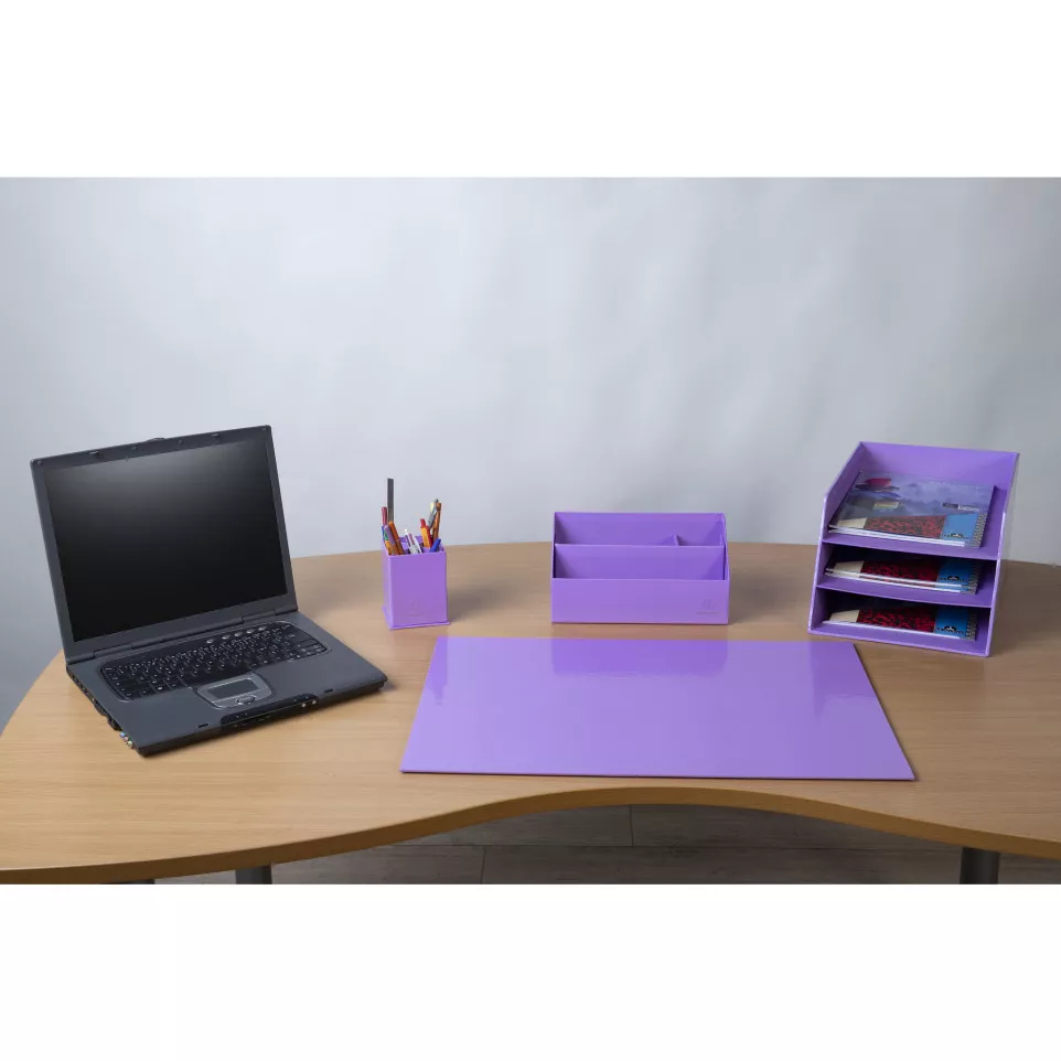 Pennenhouder Aquarel mauve-/ St.