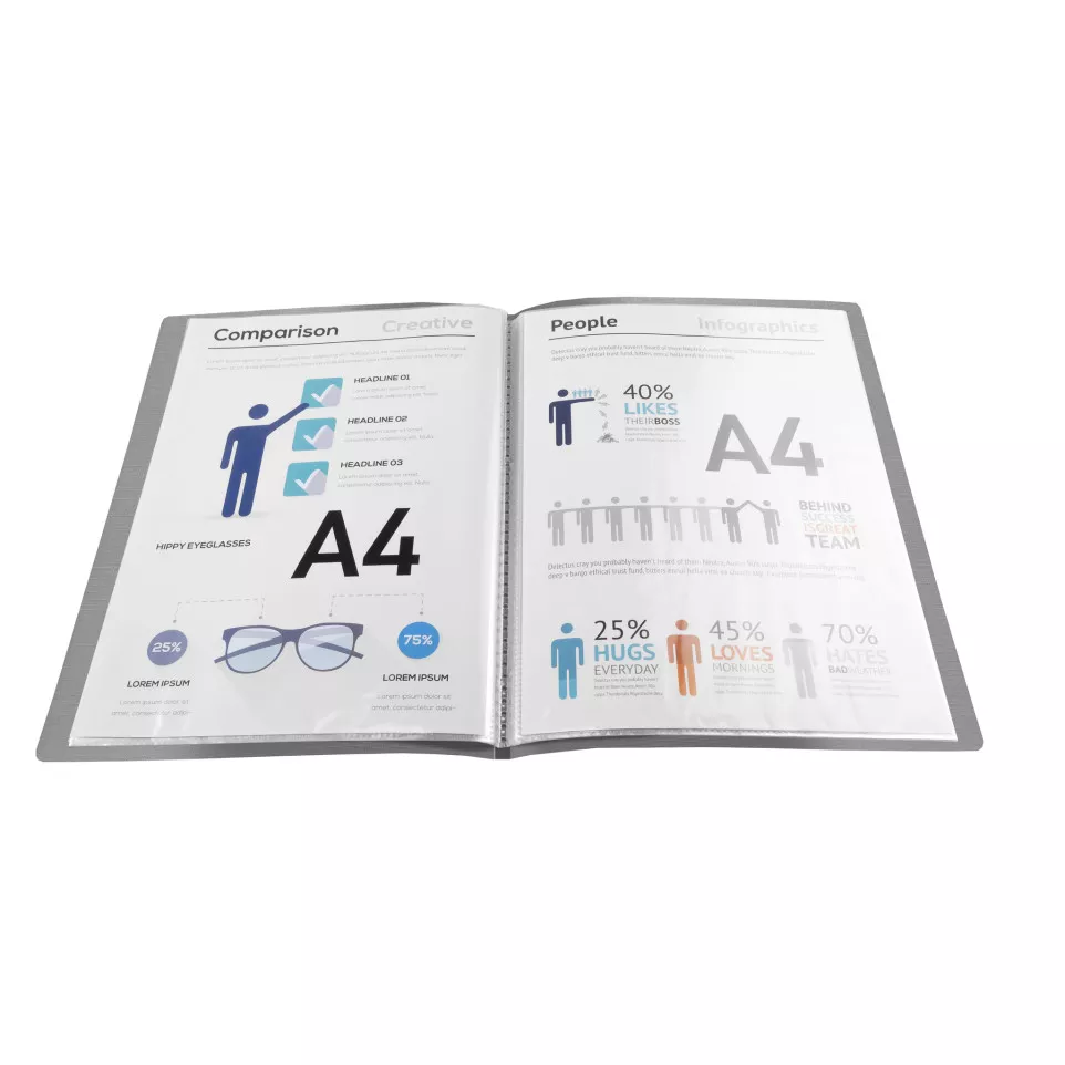 Display book Teksto A4 30 pockets...