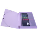 Boite de classement Exabox Dos 25mm Polypropylène 7/10e Chromaline pastel - A4/ Pce