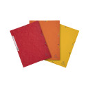 Lot de 3 chemises à élastiques 3 rabats carte lustrée 400g/m2 - A4/ Pce