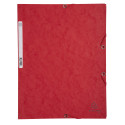 Europa Pk 3 Elasticated 3 Flap Folder A4, Assorted Sun/ Pc.