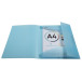Kreacov Elasticated 3 Flap Folder PP A4, Pastel Assorted/ Pc.