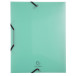 Kreacov Elasticated 3 Flap Folder PP A4, Pastel Assorted/ Pc.