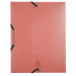 Kreacov Elasticated 3 Flap Folder PP A4, Pastel Assorted/ Pc.