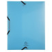 Kreacov Elasticated 3 Flap Folder PP A4, Pastel Assorted/ Pc.