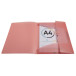 Kreacov Elasticated 3 Flap Folder PP A4, Pastel Assorted/ Pc.