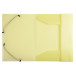 Elastomap 3kl PP A4-Chrom Pastel Geel/ St.