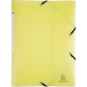 Exacompta Chromaline Pastel Elasticated Folder (3-Flap PP) A4/ Pc.
