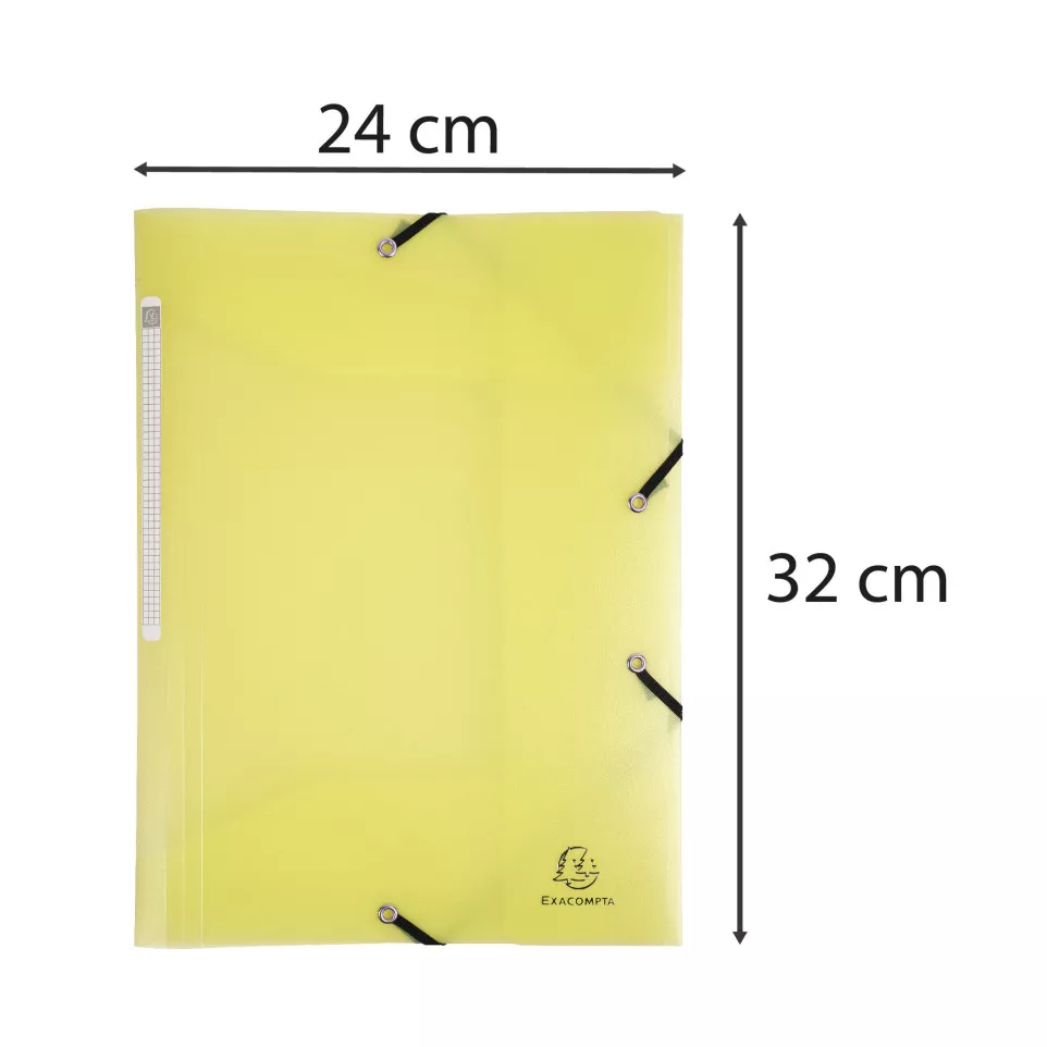 Elastomap 3kl PP A4-Chrom Pastel...
