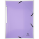 Elastomap 3kl PP A4-Chrom Pastel Paars/ St.