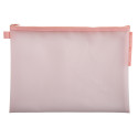 Pochette à fermeture éclair en plastique souple Chromaline pastel - A4/ Pce