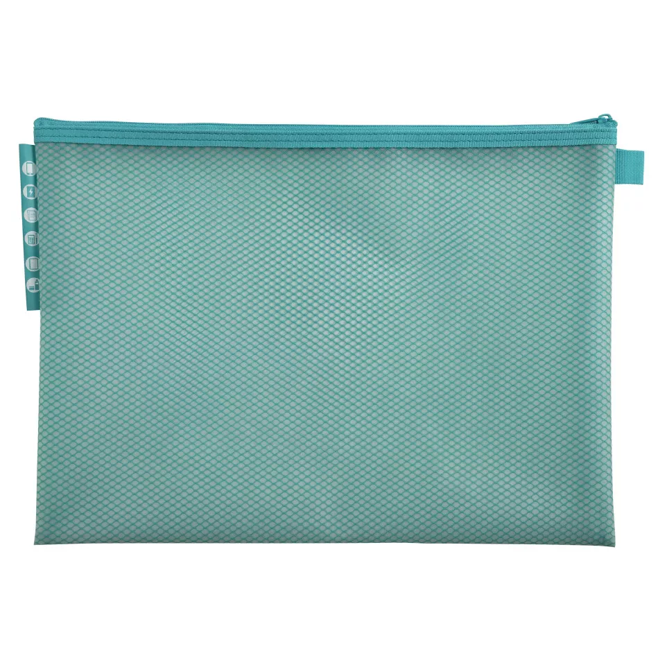 Zipped pocket EVA A4 Chrom Pastel...
