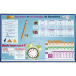 Deskmat PVC 37,5x57,5cm Maths-/ Pc.