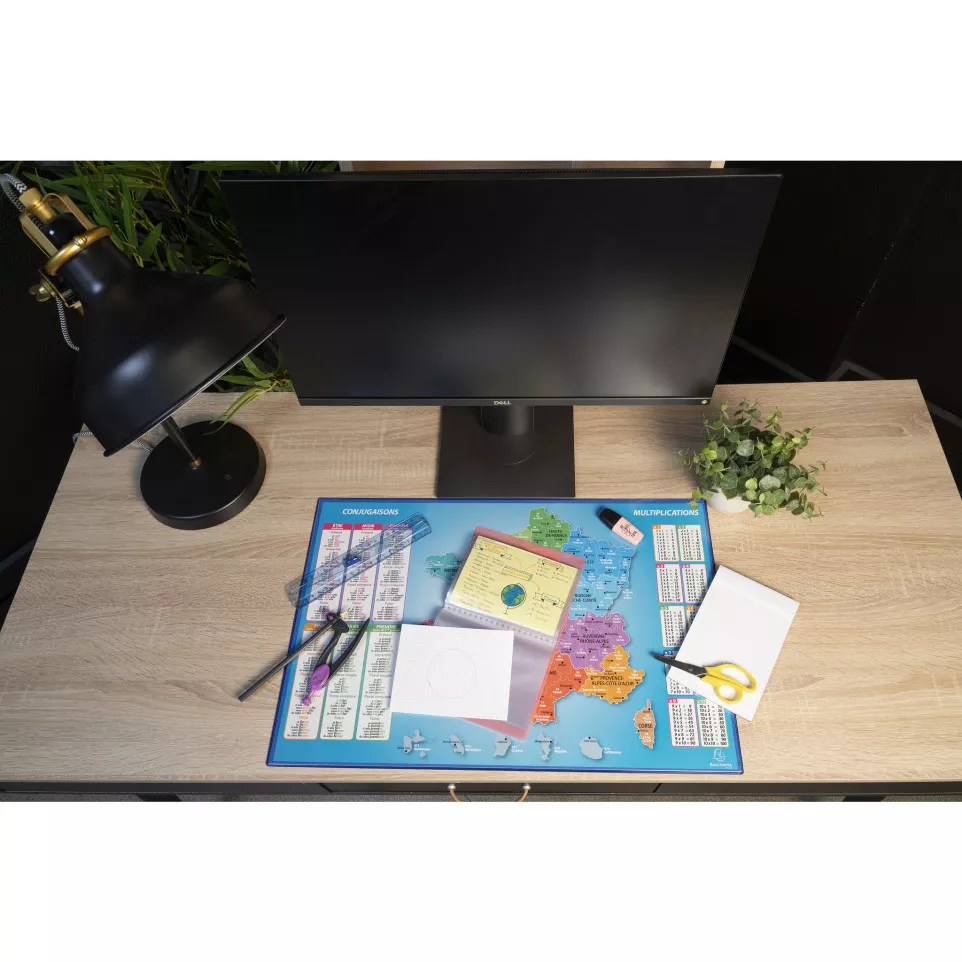 Sous-main rigide PVC-37,5x57,5cm...