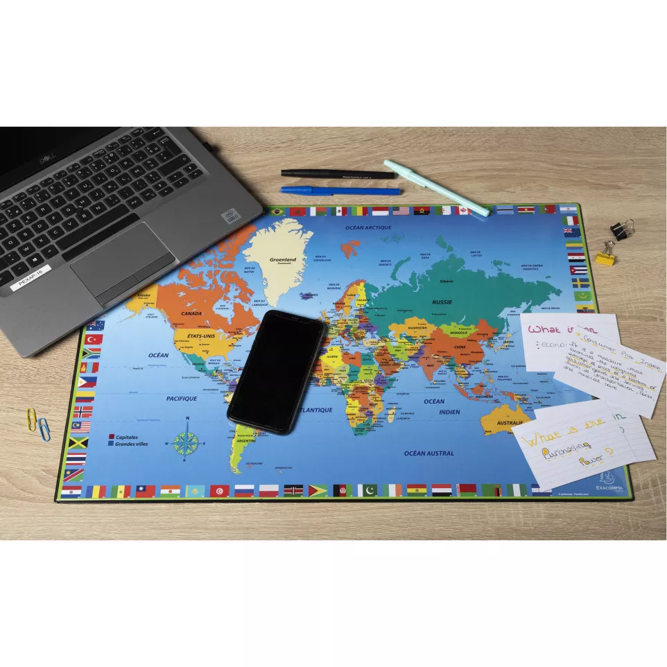 Sous-main rigide PVC-37,5x57,5cm...