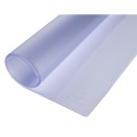 Onderlegger flexibel- PVC 43x90cm kristal/ St.