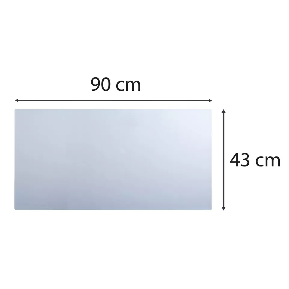 Onderlegger flexibel- PVC 43x90cm...