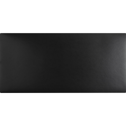 Onderlegger PU 40x80cm zwart/rood-/ St.