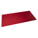 Onderlegger PU 40x80cm zwart/rood-/ St.