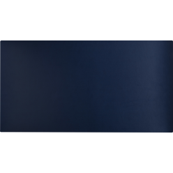 Onderlegger PU 35x60- donkerblw/lichtblw/ St.