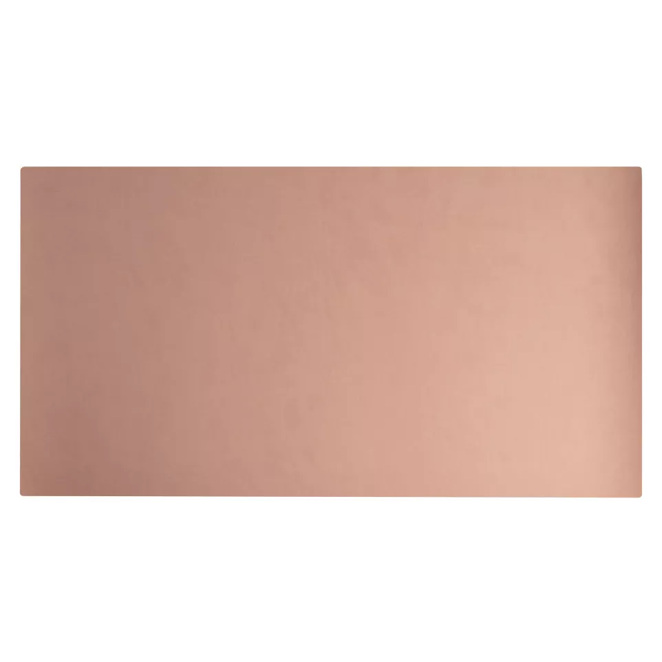 Onderlegger PU 35x60cm nude/grijs-/ St.