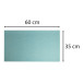 Sous main souple PU bicolore - 35x60cm/ Pce