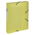 Boite de classement Cartobox livrée à plat Dos 60mm Polypropylène Chromaline pastel - A4/ Pce