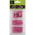 Kit 58 clips en pins...