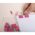 Kit 58 clips en pins Iderama roze-/ St.