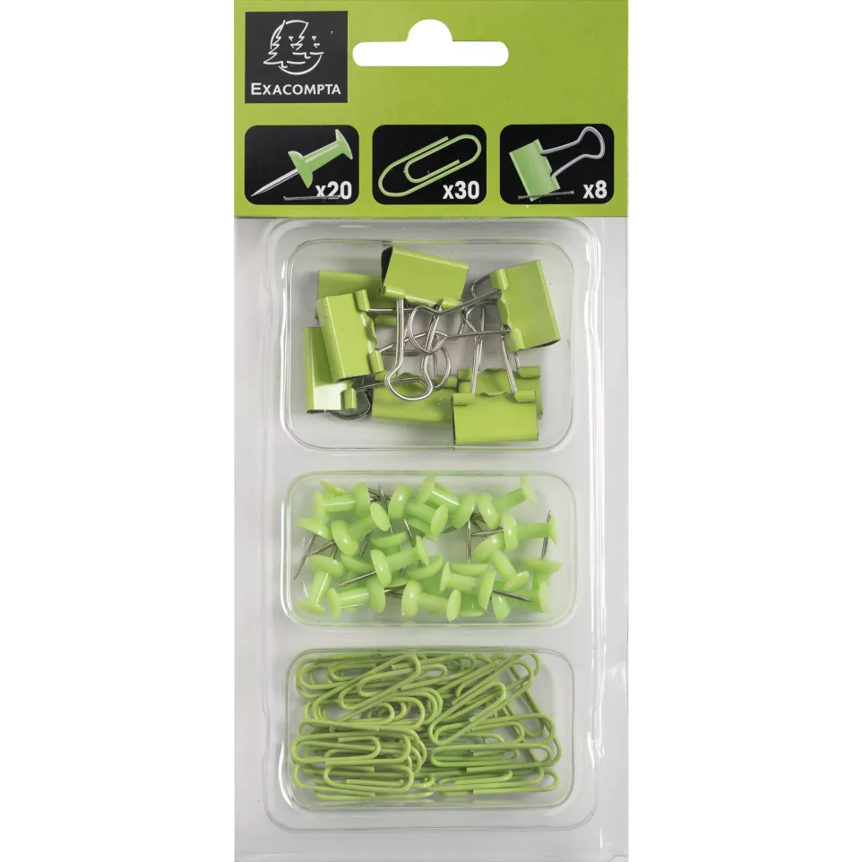 Kit 58 clips en pins- Iderama...