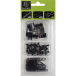 Kit 58 clips en pins Iderama zwart-/ St.