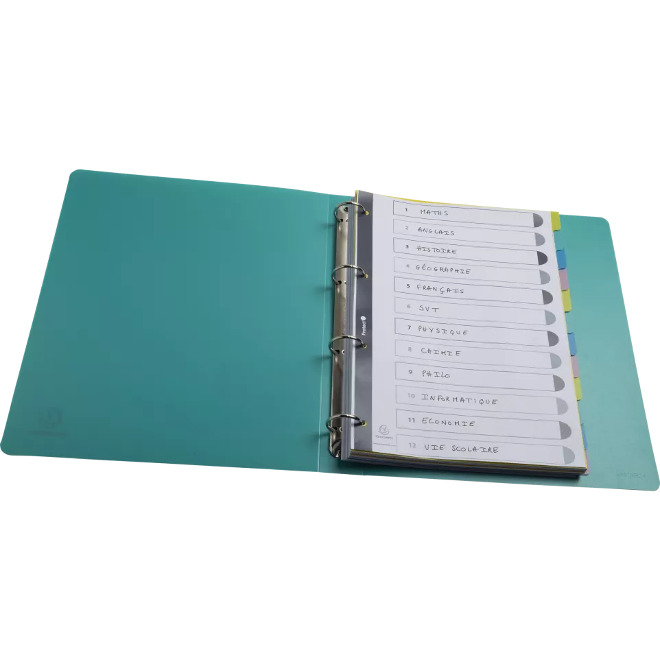 Intercalaires polypropylène recyclé...