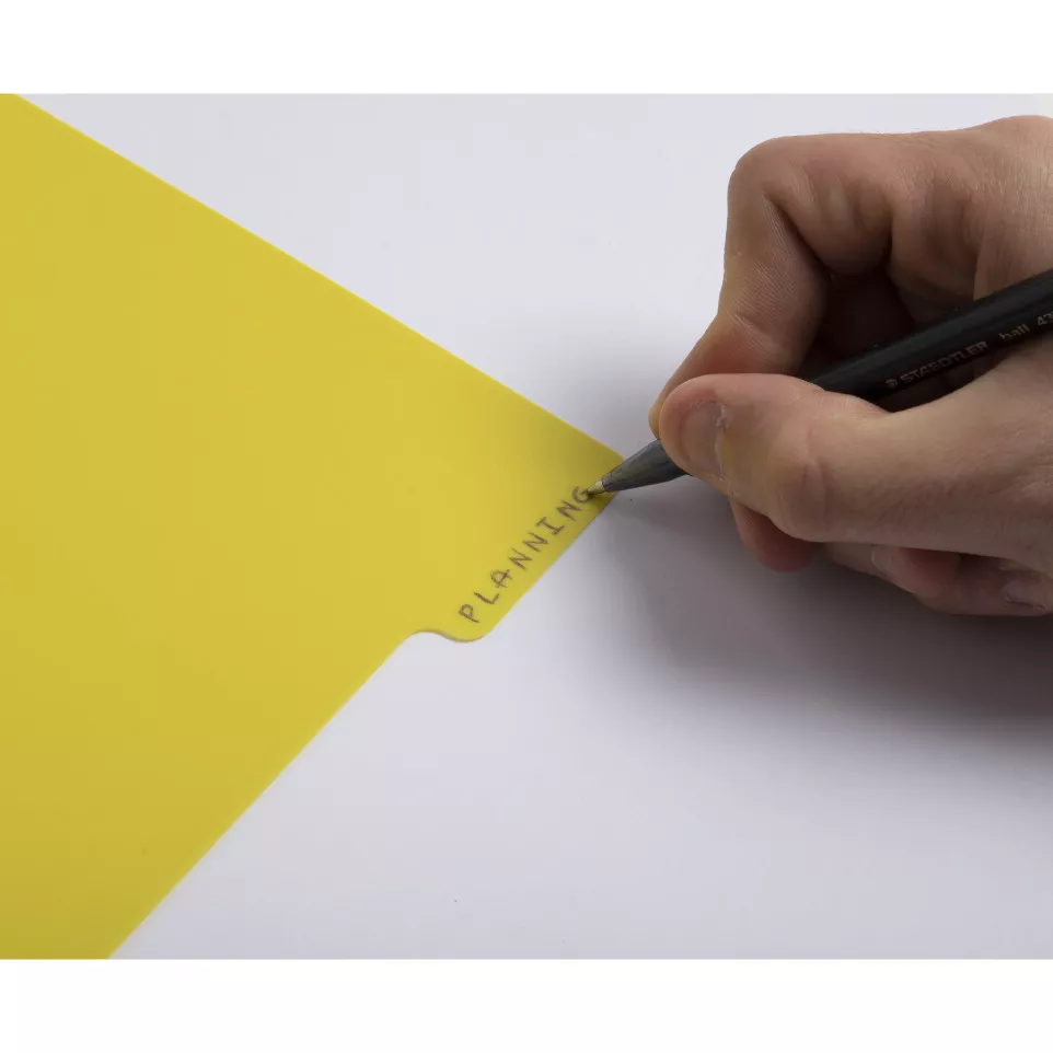 Intercalaires polypropylène recyclé...