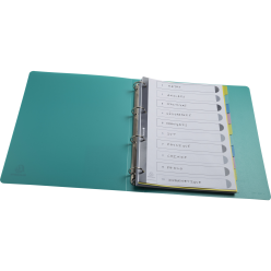 Tabbladen PP FOREVER- YOUNG  A4 10 tabs/ St.