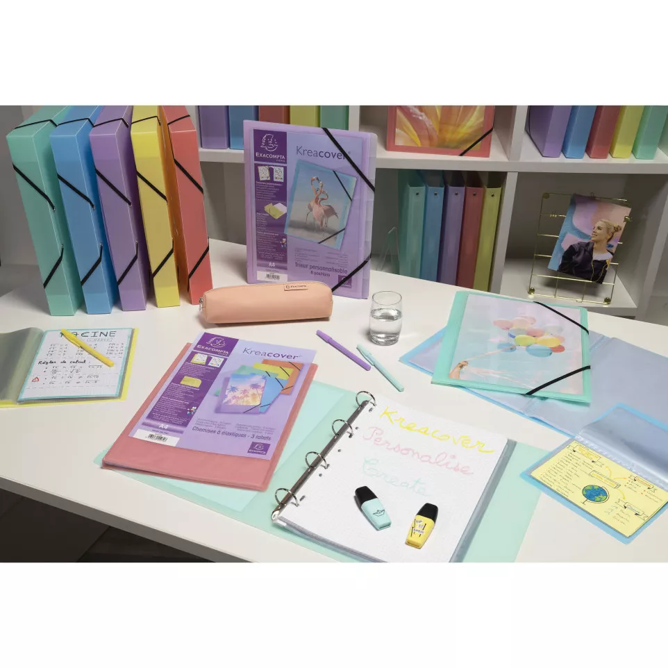 Display bk A5 20pock. KREACOV PASTEL...