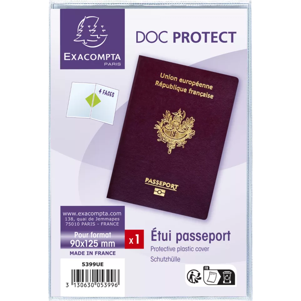Etui de protection pour passeport 2...
