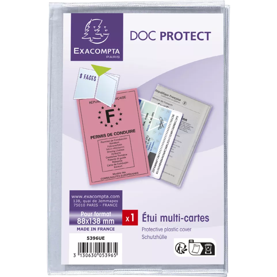Etui de protection multi-cartes 4...