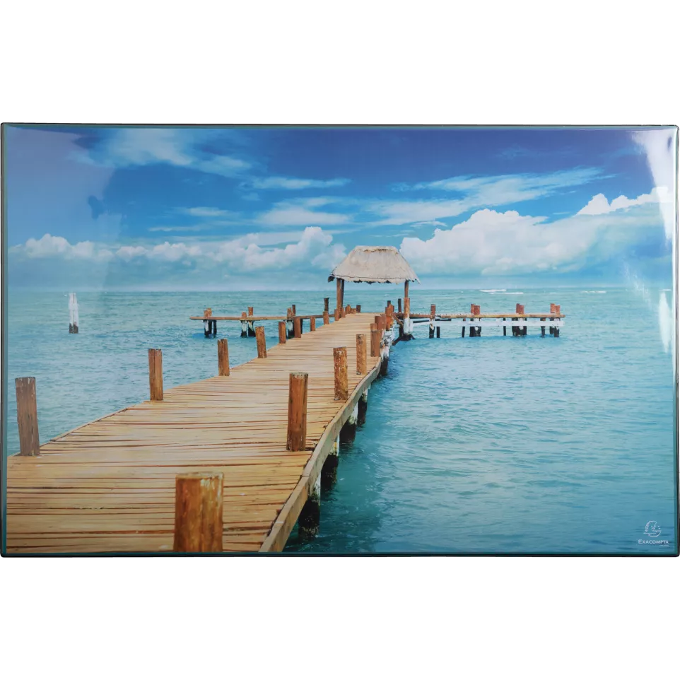 Sous-main rigide PVC Sea - 37,5x57,5...